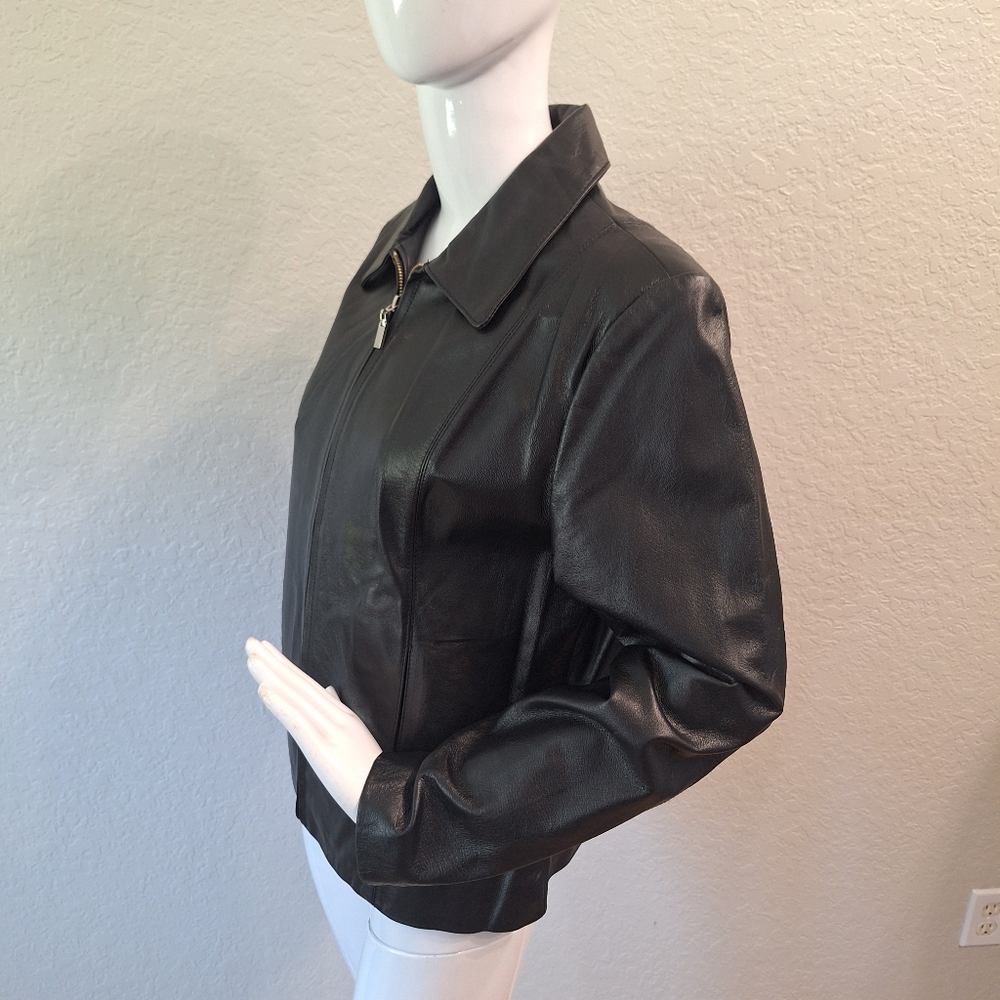 Adler Collection Leather Jacket - Picture 8 of 13